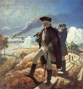 NC Wyeth George Washington at Yorktown oil painting picture wholesale